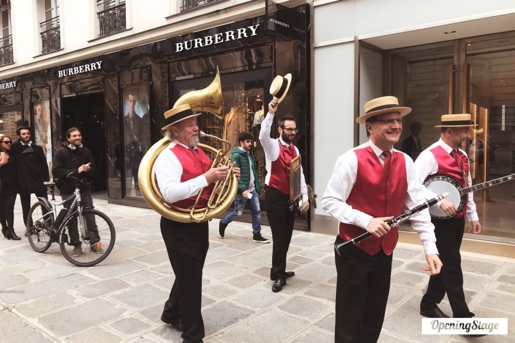 OPENINGSTAGE-Comité du Faubourg St Honoré - Jazz Band Dixieland Parade