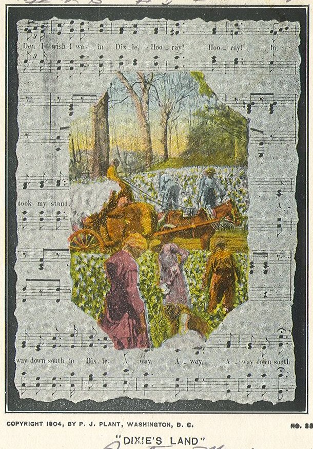 Carte postale du DIXIE'S LAND de 1904