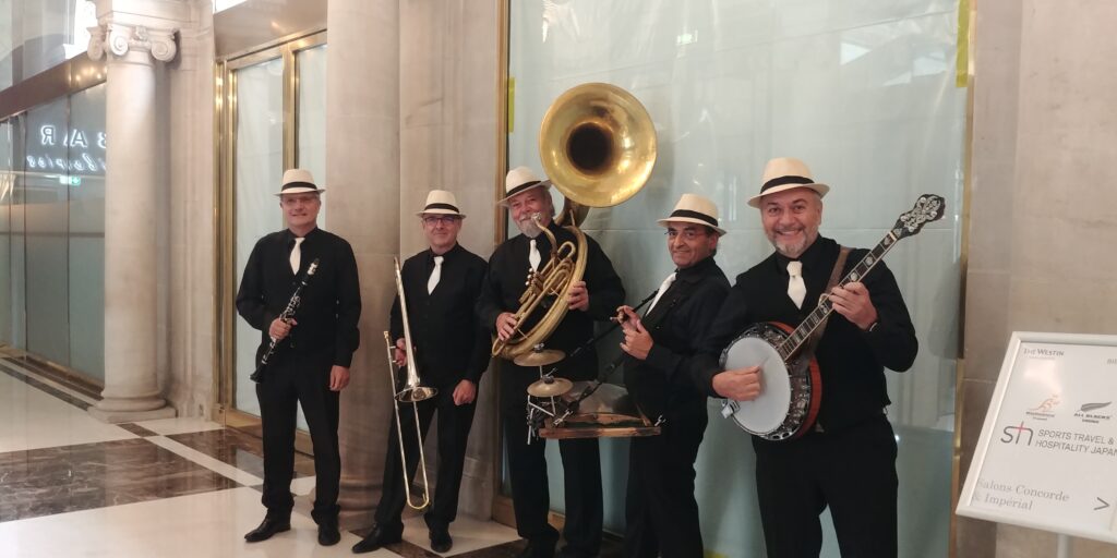 Groupe jazz événement : quintet de jazz new orleans pour un événement à forte affluence